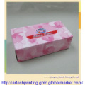 Advertisement Promotion printing colorful Paper Tissue Box